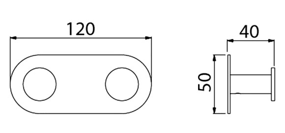 Вешалка для полотенец Timo Saona 13014/03 Черный