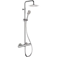 Душевая система Remer Elegance EQ32A8MPUFM30 с термостатом Хром Душевая система Remer Elegance EQ32A8MPUFM30 с термостатом Хром