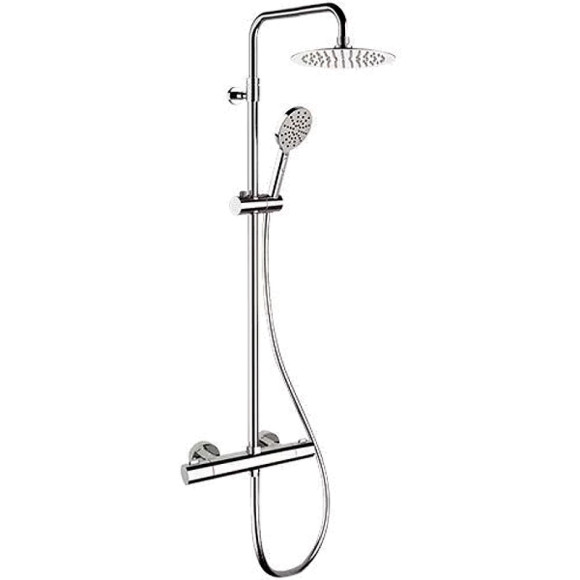Душевая система Remer Elegance EQ32A8MPUFM30 с термостатом Хром
