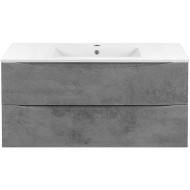 Тумба под раковину Vincea Mia 100 VMC-2MC100BT подвесная Beton