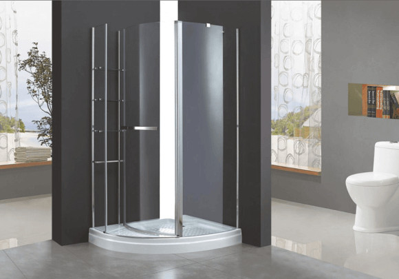 Душевой уголок Cezares Elena 120x90 L ELENA-W-RH-1-120/90-C-Cr-L профиль Хром стекло прозрачное