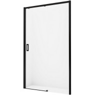 Душевая дверь New Trendy Prime Black 140 R D-0325A профиль Черный стекло прозрачное Душевая дверь New Trendy Prime Black 140 R D-0325A профиль Черный стекло прозрачное