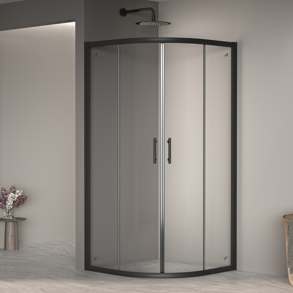 Душевой уголок RGW Passage PA-51B 80x80 02085188-14 профиль Черный стекло прозрачное Душевой уголок RGW Passage PA-51B 80x80 02085188-14 профиль Черный стекло прозрачное