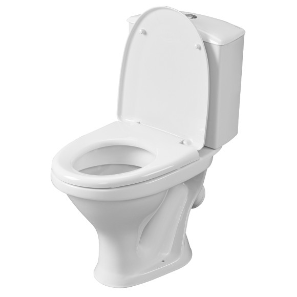 Унитаз компакт Santeri Вест 1.P201.8.S00.00B.F с бачком и сиденьем Унитаз компакт Santeri Вест 1.P201.8.S00.00B.F с бачком и сиденьем