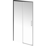 Душевая дверь Kerama Marazzi Vetro 110 VE.110.SD.CR профиль Хром стекло прозрачное Душевая дверь Kerama Marazzi Vetro 110 VE.110.SD.CR профиль Хром стекло прозрачное