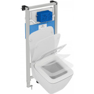 Комплект унитаза с инсталляцией Ideal Standard Strada II E387001 с сиденьем Микролифт Комплект унитаза с инсталляцией Ideal Standard Strada II E387001 с сиденьем Микролифт