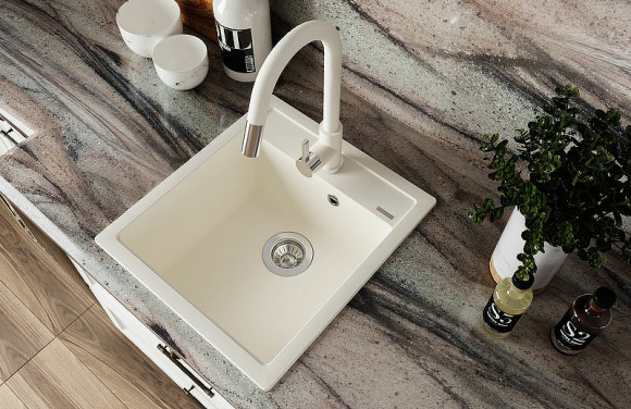 Кухонная мойка Florentina Липси-460 20.280.B0460.104 Бежевая Кухонная мойка Florentina Липси-460 20.280.B0460.104 Бежевая