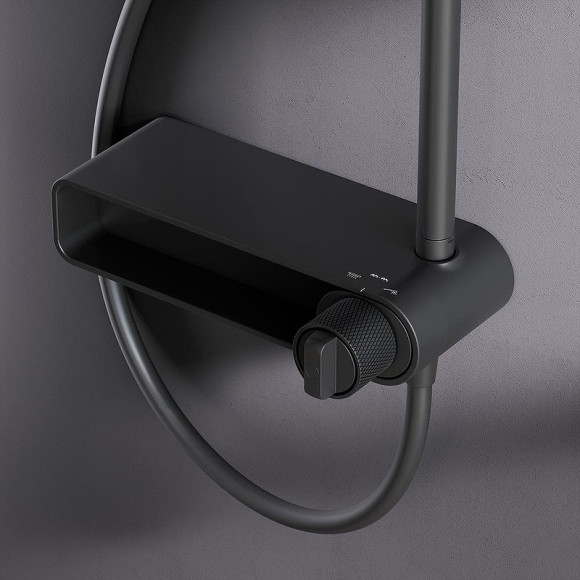 Душевая система AM.PM X-Joy F0785A622 Черная матовая Душевая система AM.PM X-Joy F0785A622 Черная матовая