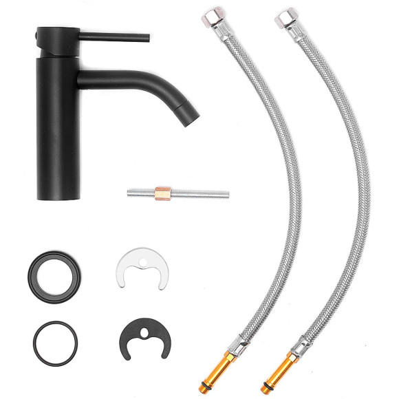 Комплект смесителей Paffoni Light KITLIQ018NO071 Черный матовый