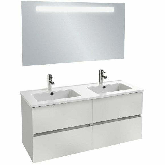 Тумба под раковину Jacob Delafon Tolbiac 120 EB2384-J5 подвесная Белый глянец