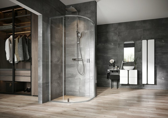 Душевой уголок Ravak Nexty NSKK3-90 90x90 3O677C00Z1 профиль Хром стекло Transparent Душевой уголок Ravak Nexty NSKK3-90 90x90 3O677C00Z1 профиль Хром стекло Transparent