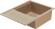 Кухонная мойка Aquaton Делия 65 1A718632DE220 Песочная