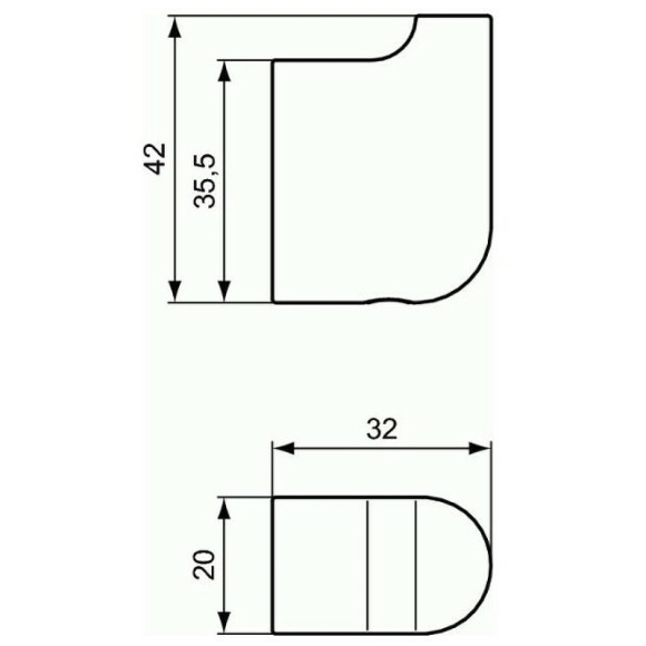 Крючок Ideal Standard Softmood A9145AA Хром Крючок Ideal Standard Softmood A9145AA Хром
