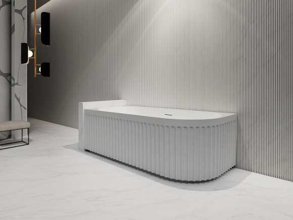 Акриловая ванна Abber 150х75 AB9412-1.5 L без гидромассажа