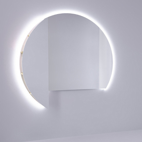 Зеркало Jorno Solis New 106 SolN.02.106/W/JR с подсветкой с бесконтактным выключателем Зеркало Jorno Solis New 106 SolN.02.106/W/JR с подсветкой с бесконтактным выключателем