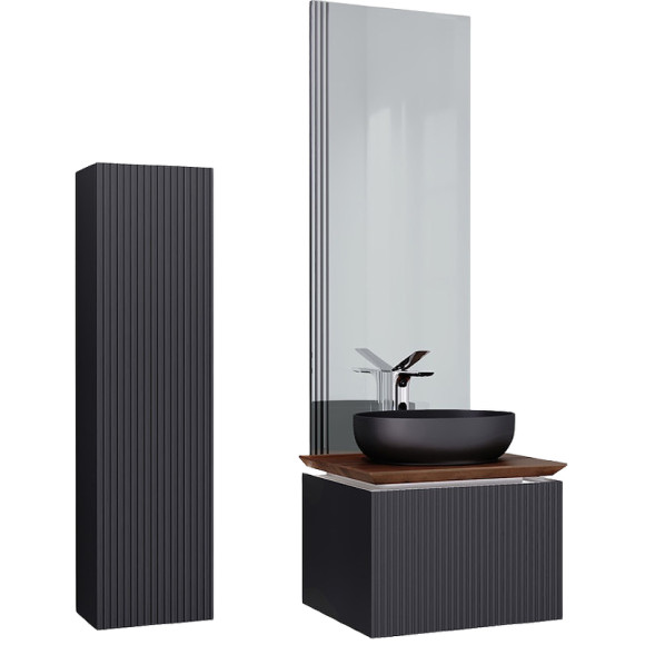 Зеркало Jorno Strong 57 Str.02.57/P/A с подсветкой с бесконтактным выключателем