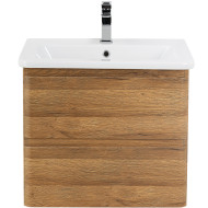 Тумба под раковину BelBagno 50 ALBANO-CER-500-2C-SO-RR подвесная Rovere Rustico