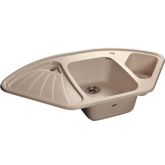 Кухонная мойка GranFest Corner GF-C1040E Белая