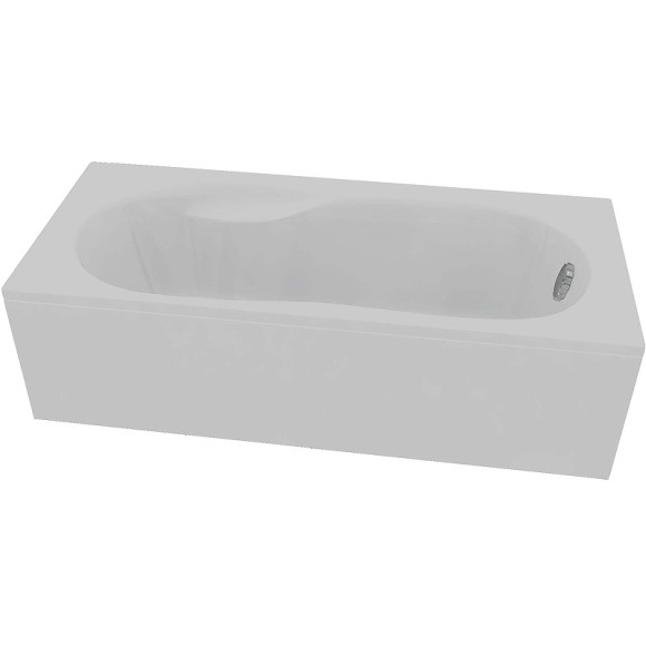 Акриловая ванна C-Bath Vesta 160x70 CBQ005004 без гидромассажа Акриловая ванна C-Bath Vesta 160x70 CBQ005004 без гидромассажа