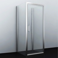 Душевой уголок WasserKRAFT Salm 90x90 27I43 профиль Хром стекло прозрачное Душевой уголок WasserKRAFT Salm 90x90 27I43 профиль Хром стекло прозрачное