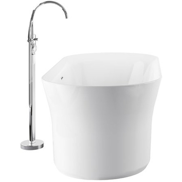 Смеситель для ванны Ravak Freedom FM 080.00CR X070424 Хром Смеситель для ванны Ravak Freedom FM 080.00CR X070424 Хром