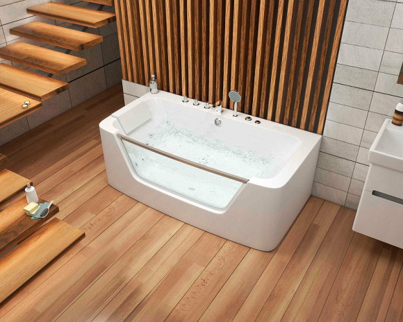 Акриловая ванна Grossman 160х85 GR-16085-1 с гидромассажем