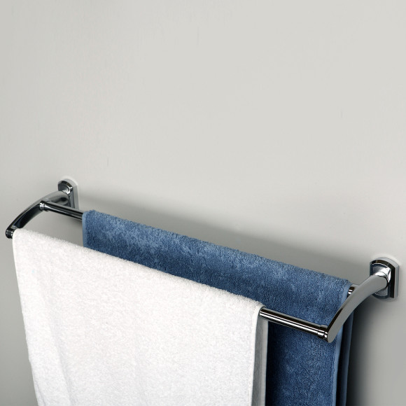 Полотенцедержатель WasserKRAFT Oder K-3040 двойной Хром Полотенцедержатель WasserKRAFT Oder K-3040 двойной Хром