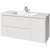 Тумба под раковину Caprigo Forte 120 36117R-SF027 подвесная Белая матовая