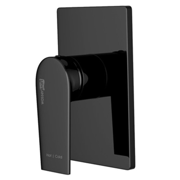 Душевая система WasserKRAFT А66181 Черный глянец