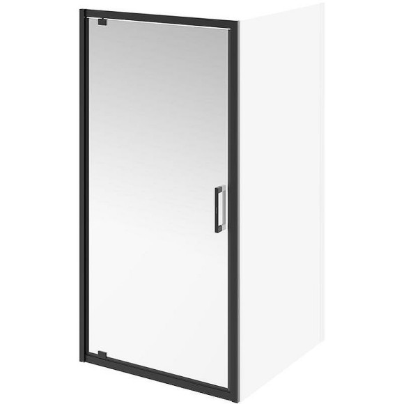 Душевая дверь Kerama Marazzi Vetro 100 VE.100.PD.BLK.M профиль Черный матовый стекло прозрачное Душевая дверь Kerama Marazzi Vetro 100 VE.100.PD.BLK.M профиль Черный матовый стекло прозрачное