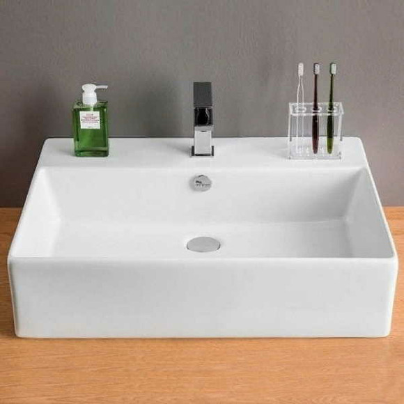 Раковина Artceram Quadro 50 QUL002 01 00 Белая глянцевая Раковина Artceram Quadro 50 QUL002 01 00 Белая глянцевая
