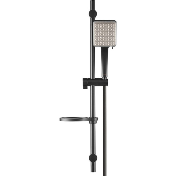 Душевой гарнитур Swedbe Hermes 5108B Черный матовый Душевой гарнитур Swedbe Hermes 5108B Черный матовый