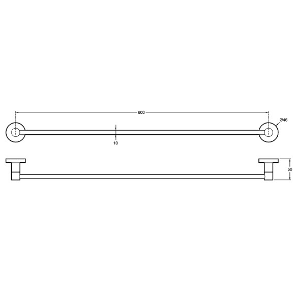 Полотенцедержатель Jacob Delafon Classique E77828-CP Хром