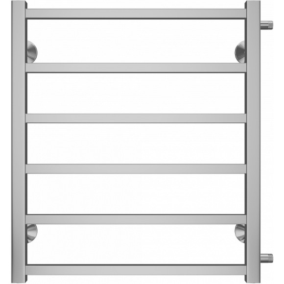 Водяной полотенцесушитель Terminus Вега П6 500x600 бп500 4670078530004 Хром, боковое подключение, G 1/2" НР