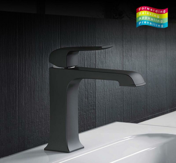 Смеситель для раковины Gappo G50 G1050 Черный матовый