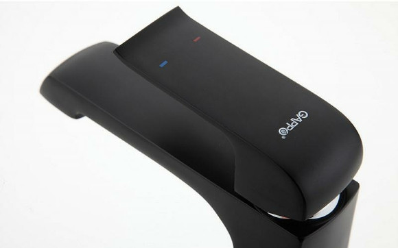Смеситель для раковины Gappo G50 G1050 Черный матовый