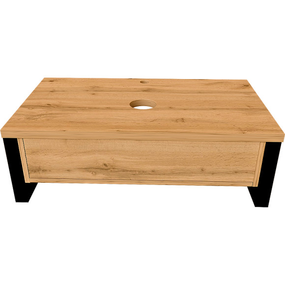 Тумба под раковину 1MarKa Grunge Loft 70П Ц0000015940 подвесная Дуб Вотан