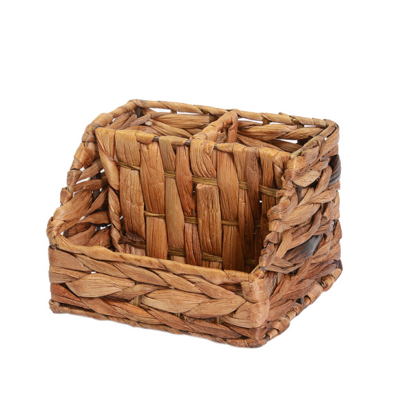 Корзина для аксессуаров WasserKRAFT Wern WB-421-S Темно-коричневая Корзина для аксессуаров WasserKRAFT Wern WB-421-S Темно-коричневая