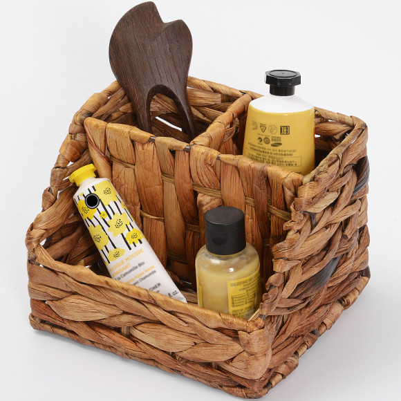 Корзина для аксессуаров WasserKRAFT Wern WB-421-S Темно-коричневая Корзина для аксессуаров WasserKRAFT Wern WB-421-S Темно-коричневая