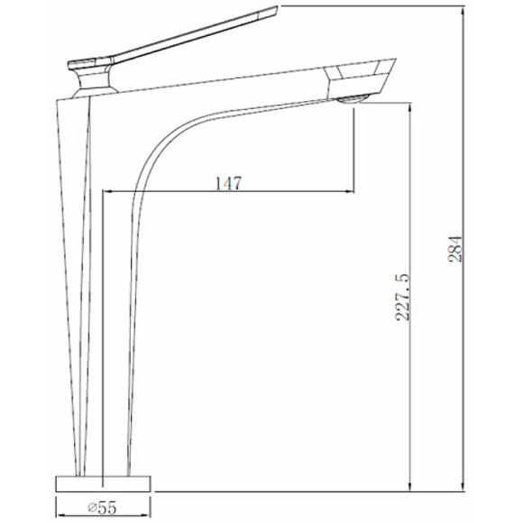 Смеситель для раковины Comforty FC088B-CMT 00004149946 Черный Смеситель для раковины Comforty FC088B-CMT 00004149946 Черный