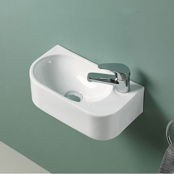 Раковина Vincea 40 R VBS-506R Белая Раковина Vincea 40 R VBS-506R Белая