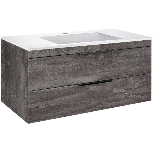 Тумба под раковину Vincea Chiara 2D 100 VMC-2C2100GS подвесная G.Stone Тумба под раковину Vincea Chiara 2D 100 VMC-2C2100GS подвесная G.Stone