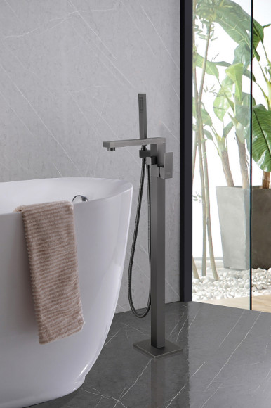 Смеситель для ванны Abber Daheim AF8215NG Никель Смеситель для ванны Abber Daheim AF8215NG Никель