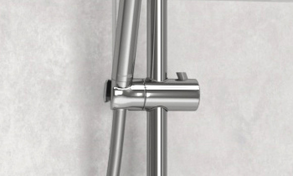 Душевая система WasserKRAFT A166.116.101.010.CH Хром