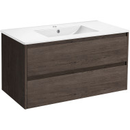 Тумба под раковину Vincea Gio 100 VMC-2G100RO подвесная R.Oak Тумба под раковину Vincea Gio 100 VMC-2G100RO подвесная R.Oak