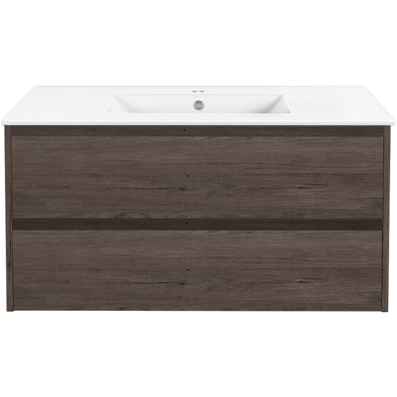 Тумба под раковину Vincea Gio 100 VMC-2G100RO подвесная R.Oak Тумба под раковину Vincea Gio 100 VMC-2G100RO подвесная R.Oak