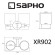 Стакан для зубных щеток Sapho X-round XR902 двойной Хром Стакан для зубных щеток Sapho X-round XR902 двойной Хром