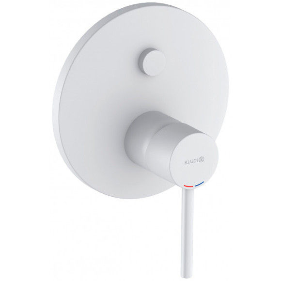 Душевая система Kludi Bozz 386585376 Белая матовая