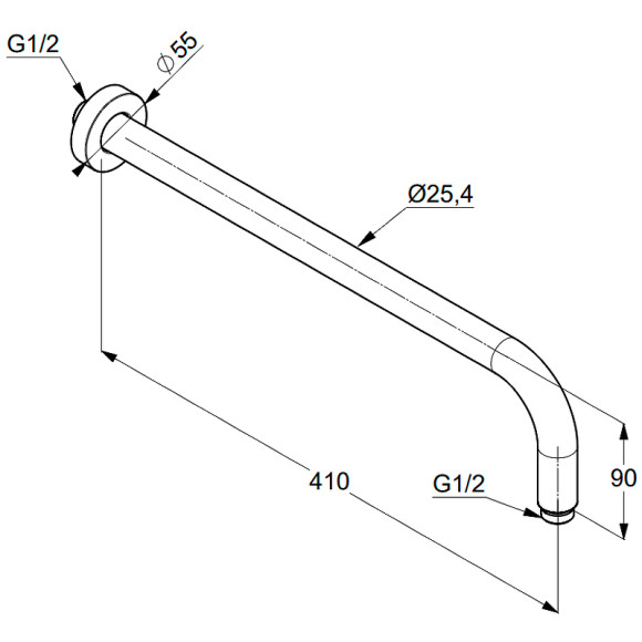 Душевая система Kludi Bozz 386585376 Белая матовая
