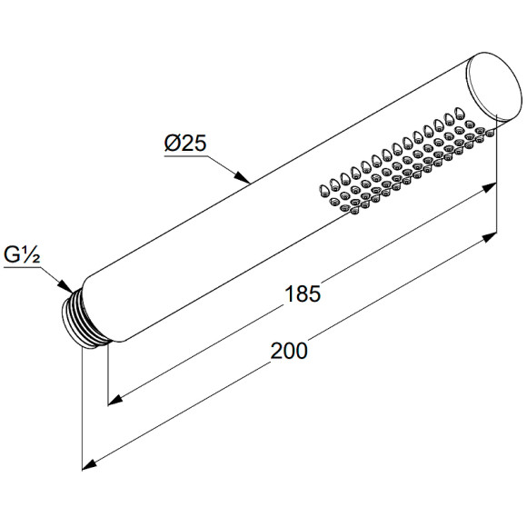 Душевая система Kludi Bozz 386585376 Белая матовая